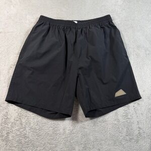 Salvage Public Honolulu Hawaii Shorts Mens Small Black Nylon Swim Beach